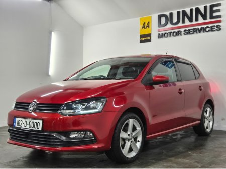 2016 Volkswagen Polo **HIGHLINE**AUTO**LEATHER/ALCANTARA SEATS**HEATED SEATS**ANDROID/APPLE MEDIA RADIO**DISTRONIC CRUISE CONTROL**LED HEADLAMPS**CLIMATE CONTROL**REVERSE CAMERA**AUTO LIGHTS**FOLDING MIRRORS**PADEL SHIFT* €13,499 thumbnail