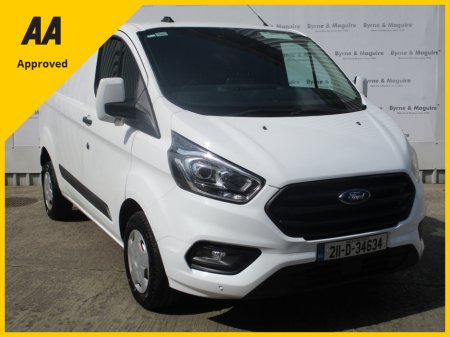 2021 Ford Transit Custom 280S HIGH SPEC TREND 2.0 TD 130BHP WITH SAT NAT FRONT AND REAR PARKING SENSORS AIR CONDITIONING FULLY SERVICED WITH A NEW DOE TEST