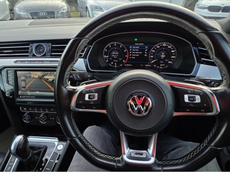 2016 Volkswagen Passat ( 162 REG 2.0 TSI R-LINE FULL LEATHER SEATS ELECTRIC HEATED SEATS SAT-NAV REV CAMERA BLIND-SPOT CARPLAY ANDROID AUTO €19,950 thumbnail