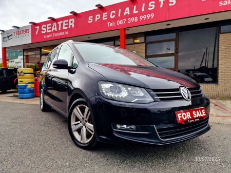 2018 Volkswagen Sharan 1.4 TSI 150 BHP AUTOMATIC BLUEMOTION HIGHLINE LOW MILEAGE 7 SEATER €27,900