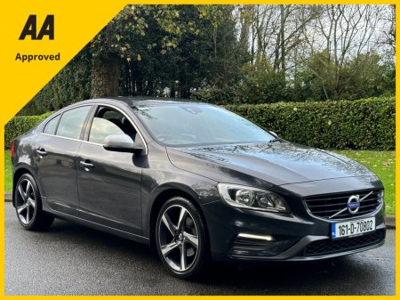 2016 Volvo S60 2.0 D3 R-DESIGN *PRISTINE EXAMPLE*SERVICE HISTORY*2 KEYS*AA APPROVED