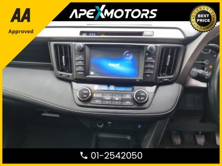 2016 Toyota Rav4 FINANCE ARRANGED * RAV4 2.0 D-4D  * TOP-SPEC BUSINESS EDITION * NEW NCT DEC-27 * TOP-SPEC * IMMACULATE * AA APPROVED * 101 SAFETY CHECKLIST * TOP-SPEC 5DR HATCH * CRUISE CONTROL * 2-KEYS * LOW TAX €12,949 thumbnail