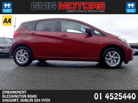 2015 Nissan Note 1.2 PET SV 5DR..LOW MILEAGE €6,750 thumbnail