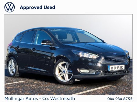 2018 Ford Focus Titanium 1.0 Ecoboost 125PS €10,950