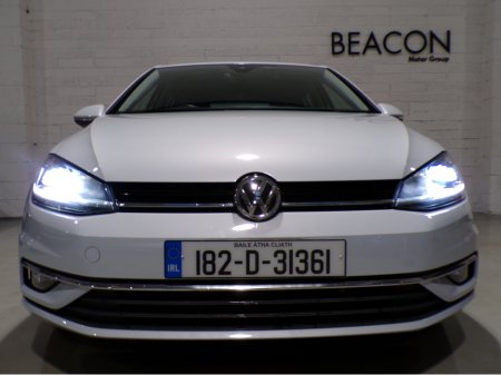 2018 Volkswagen Golf *2018*14,000 MILES*AUTO*VW GOLF MARK 7.5*COLOUR CAMERA*SAT-NAV*APPLE-CARPLAY*ANDROID AUTO*UP-GRADED VW ALLOYS*XL MEDIA*FLAT-BOTTOM SPORT STEERING WHEEL WITH ADAPTIVE CRUISE CONTROL**RADAR ASSIST €18,900 thumbnail