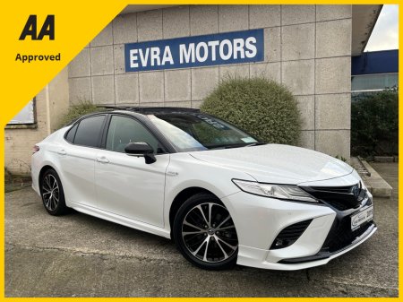 2019 Toyota Camry WS AUTOMATIC HYBRID 2.5 PETROL //TOP SPEC//FULL LEATHER//HEATED ELECTRIC SEATS//PANORAMIC GLASS ROOF//JBL SOUND SYSTEM// €27,950