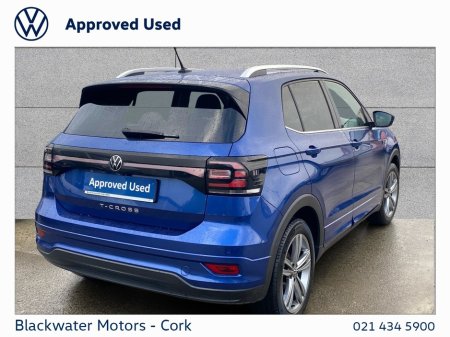 2023 Volkswagen T-Cross 1.0TSI 110BHP R-LINE WITH ADVANCED LED HEADLIGHTS €26,995 thumbnail