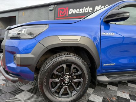 2023 Toyota Hilux INVINCIB X D-4D 4WD INVINCIBLE X DCB, BLACK HEATED LEATHER SEATS , AUTO , REVERSE CAMERA , SENSORS , BLACK ED ALLOYS - ROLL BAR - FT BAR - ROLL & LOCK TOP , ONLY 42K , 2X KEYS , HISTORY , FINANCE €160 €47,950