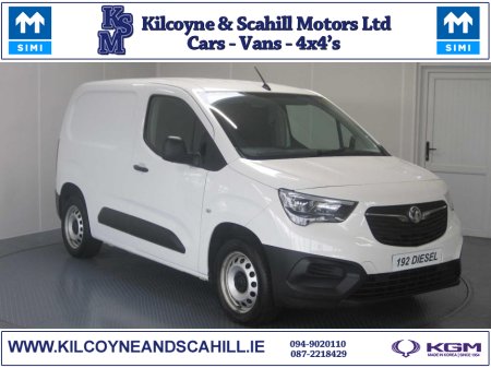 2019 Opel Combo 2000 EDITION 1.5 CDTI *€2,000 Scrapage Available On This Van + 2 Seater + Sliding Door + Plylined*
