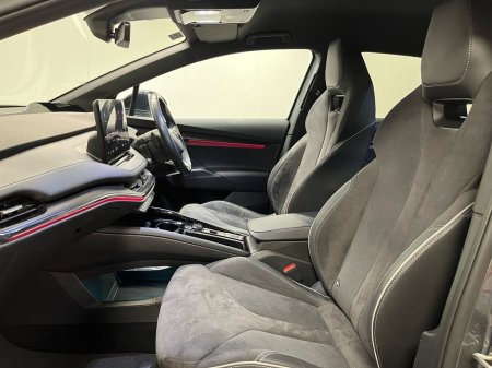 2024 Skoda Enyaq Sportline IV 80 - Crystal Grille - Reversing Camera - Ambient Lighting - Sat Nav - Climate Control - Heated Seats - Keyless Start - Apple CarPlay/Android Auto €41,950 thumbnail