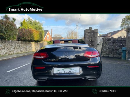 2017 Mercedes-Benz C Class C250d  AMG Premium Plus Convertible Automatic * AMG Styling  Pack with Red Fabric Roof * Bengal Red Leather Interior * Fully Serviced and Valeted * NCT to 02.2028 * 12 Month Premier Warranty * with €23,950 thumbnail