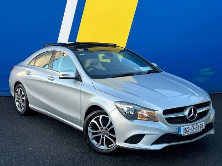 2015 Mercedes-Benz CLA Class CLA200 URBAN 1.6 // TILT & SLIDE OPENING PANORAMIC SUNROOF // IVORY LEATHER HEATED SEATS // VALID NCT UNTIL 01/27 €12,900