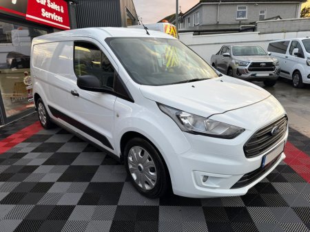2021 Ford Transit Connect 210 TREND TDCI LWB , ONLY 49K MILES , REVERSE CAMERA , PARKING SENSORS , PLY LINED , FRESHLY SERVICED , NEW DOE ,  COLOUR CODED , FINANCE FROM €72 p/w & €3,450 DEPOSIT / TRADE IN. €14,950 thumbnail