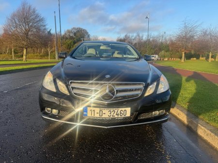 2011 Mercedes-Benz E Class E SERIES CDI BLUE EFFICIENCY ELEGANCE COUPE 2DR AUTO €9,495
