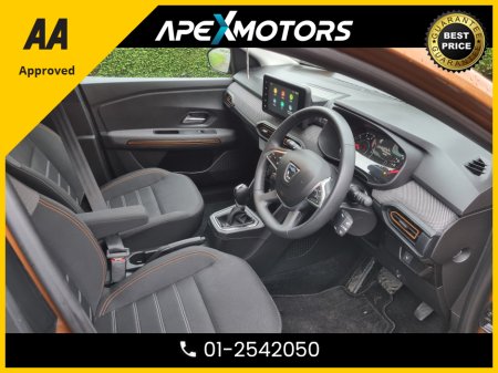 2021 Dacia Sandero FINANCE ARRANGED * STEPWAY COMFORT TCE 90 CVT MY2 * AUTOMATIC * ONE OWNER FROM NEW * NEW NCT MAY-27 * IMMACULATE * STAMPED SERVICE HISTORY * AA APPROVED * 101 SAFETY CHECKLIST * COLOUR REVERSE CAMERA €14,949 thumbnail