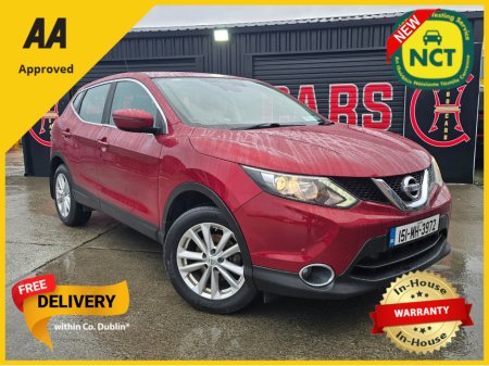 2015 Nissan Qashqai 2015 Qashqai 1.2/Only 62k mls/New NCT/Warranty €10,888 thumbnail