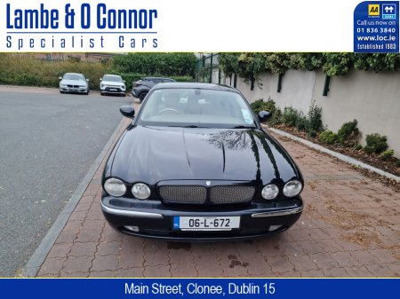 2006 Jaguar XJ 3.0 CLASSIC *** BLACK / CREAM LEATHER **** SERVICE HISTORY ***** €7,950