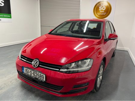 2015 Volkswagen Golf (Low Kms) 1.2 TSI AUTOMATIC 5DR MODEL www.bolandscarcentre.ie €12,900