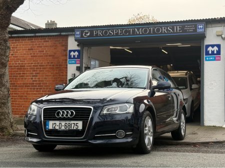 2012 Audi A3 1.4 Automatic, Only 66k KMS, New NCT, Full Leather, Heated Seats, Bluetooth & Apple CarPlay/Android Auto, Air Con, Service & Warranty Included, SIMI Dealer