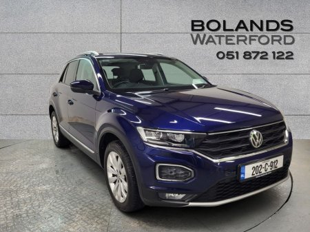 2020 Volkswagen T-Roc 1.5 TSI 150bhp Sport €22,975