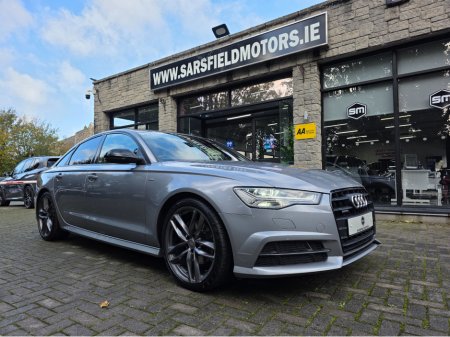 2018 Audi A6 2.0 TDI 190 BHP S-LINE BLACK EDITION QUATTRO. HUGE SPEC. FINANCE ARRANGED. SIMI. AA APPROVED. €19,950