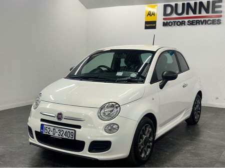 2015 Fiat 500 **SPORT MODEL**LEATHER WITH CONTRAST BLUE TRIMED SEATS**EXCELLENT EXAMPLE**LOW MILEAGE*.3DR*NCT 01/27*12 MONTH WARRANTY*FINANCE AVAILABLE €7,748