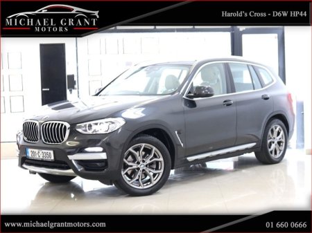 2020 BMW X3 xDrive 20d xLine AUTOMATIC PANORAMIC SUNROOF / ONLY 89KM / IRISH CAR €39,595