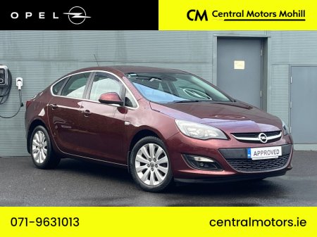 2018 Opel Astra SALOON 1.6 CDTI 110PS 4DR Diesel * Low  Mileage * €13,950