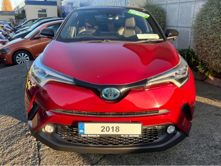 2018 Toyota C-HR SOL AUTOMATIC HYBRID 1.8 PETROL //VERY LOW MILES//HIGH SPEC//HALF LEATHER HEATED SEATS//ADAPTIVE CRUISE CONTROL//KEYLESS ENTRY// €19,950