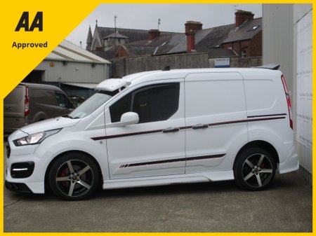 2023 Ford Transit Connect CONNECT HP TREND - 1.5 TD 100 T6.2 M6 . TREND MODEL WITH 3 SEATS, LOW KMS AIR CON,  ALLOYS LED LIGHTS,  FULL SPORTS BODY KIT. FULLY SERVICED AND DOE  TESTED WITH WARRANTY !! €23,500 thumbnail