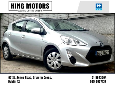 2016 Toyota Aqua 1.5 HYBRID / AUTO / PARK ASSIST / NAV / FOGS / AIR-CON/***FINANCE PACKAGES AVAILABLE*** €8,985