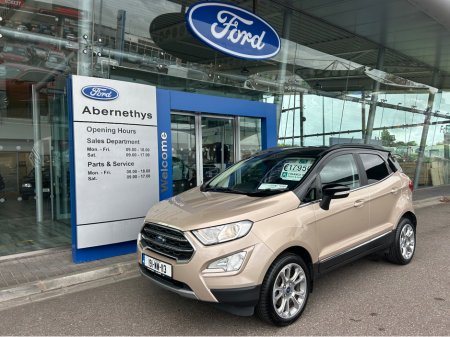 2019 Ford Ecosport TITANIUM 1.0T 120PS 6 6SPEED 5DR 4 €17,950