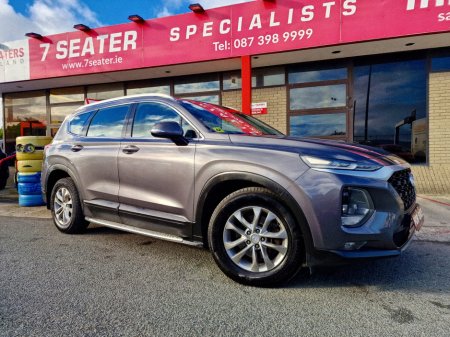 2019 Hyundai Santa Fe 7seater COMFORT PLUS 200bhp NCT 01/27 TAX 02/26 7 SEATER €23,900