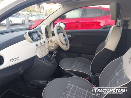 2017 Fiat 500 1.2 8V 69BHP LOUNGE S4 2DR €9,999
