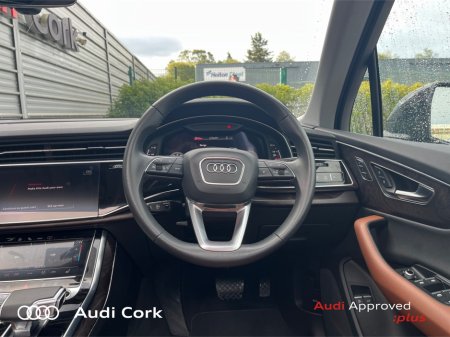 2022 Audi Q7 55 TFSI E 380BHP QUATTRO SE AUTOMATIC WITH SUNROOF, HEATED FRONT & REAR SEATS, PRIVACY GLASS & MUCH MORE €67,995 thumbnail