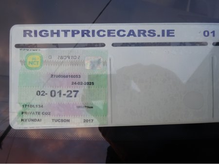 2017 Hyundai Tucson 1.7 EXECUTIVE 5 DOOR LOW MILEAGE €11,950 thumbnail