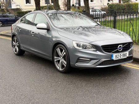2015 Volvo S60 D5 R Design GT 4DR Auto, D5, FSH, NEW NCT €10,950