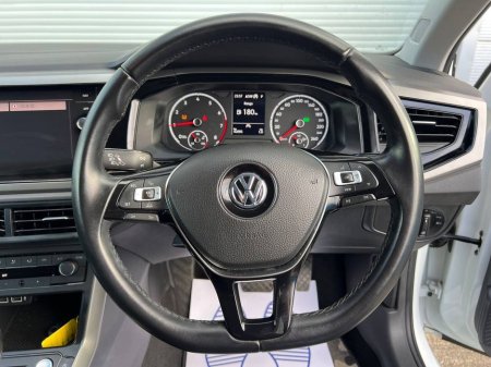 2019 Volkswagen Polo COMFORTLINE 1.0 TSI AUTO // DIAMOND CUT ALLOYS //360 SURROUND PARKING SENSORS // ADAPTIVE CRUISE CONTROL €16,900