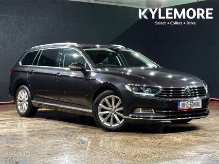 2018 Volkswagen Passat ESTATE - 1.4L TSI AUTOMATIC - HALF LEATHER UPHOLSTERY - REVERSE CAMERA/PARKING RADAR - CRUISE CONTROL €20,950 thumbnail