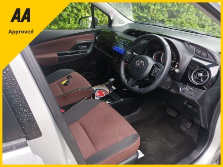 2017 Toyota Yaris TOP SPEC ULTIMA 1.3 PETROL AUTOMATIC WITH ONLY 23,136kms FACTORY IMMOBILISER PROXIMITY KEYS PUSH BUTTON START MULTI FUNCTION STEERING WHEEL REVERSE CAMERA ANDROID AUTO & APPLE CAR PLAY 2 YEARS NCT €13,995 thumbnail