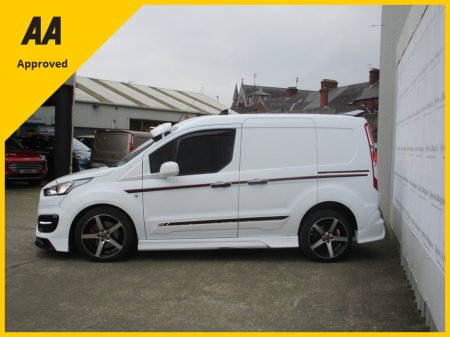 2023 Ford Transit Connect CONNECT HP TREND - 1.5 TD 100 T6.2 M6 . TREND MODEL WITH 3 SEATS, LOW KMS AIR CON,  ALLOYS LED LIGHTS,  FULL SPORTS BODY KIT. FULLY SERVICED AND DOE  TESTED WITH WARRANTY !! €23,500 thumbnail