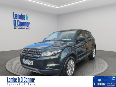 2014 Land Rover Range Rover Evoque 2.2D EVOQUE ***  PURE TECH ***  AUTOMATIC **** PAN ROOF *** MERIDAN SOUND *** HEATED SEATS **** BEST VALUE **** €12,950