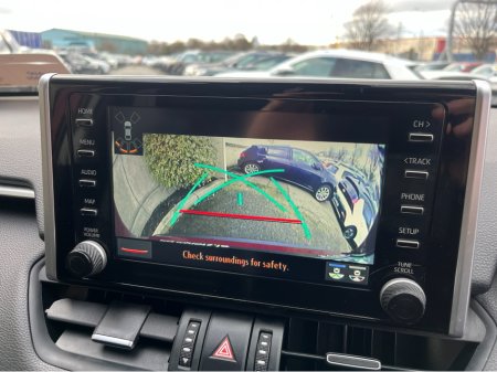 2021 Toyota Rav4 SOL AUTOMATIC HYBRID 2.5 PETROL //FULL LEATHER HEATED SEATS//REVERSE CAMERA//SAT NAV//KEYLESS ENTRY//IRISH CAR// €32,950 thumbnail