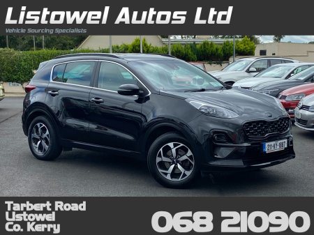 2021 Kia Sportage K3 AUTOMATIC BLACK * BLIND SPOT MONITOR, HEATED SEATS, HEATED STEERING WHEEL, REAR VIEW CAMERA, WIRELESS CHARGING PHONE PAD, APPLE CARPLAY/ANDROID AUTO, CRUISE CONTROL, FOLDING MIRRORS, 2 KEYS * €27,950
