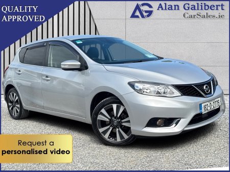 2018 Nissan Pulsar 1.2  Petrol SV EXECUTIVE €62 PW