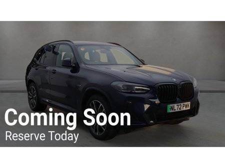 2022 BMW X3 30E M SPORT (PRO PACK / OYSTER LEATHER) X-DRIVE AUTOMATIC **ONE OWNER / TOP SPEC / 20
