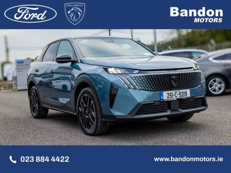 2025 Peugeot 3008 2025 Peugeot 3008 1.2 MHEV 145bhp eDCS6 Allure €41,950