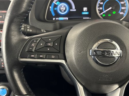 2021 Nissan Leaf PREMIUM 40KW**SEMI DIGITAL DASH**TOUCHSCREEN BLUETOOTH MEDIA**NAVIGATION**REVERSE CAMERA**PARKING SENSORS**ECO MODE**MULTIFUNCTIONAL STEERING WHEEL**CRUISE CONTROL**AUTO LIGHTS**AUTO WIPERS**ISOFIX** €14,995 thumbnail