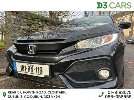 2018 Honda Civic 1.0 SMART PLUS PARKING CAMERA SAT NAV