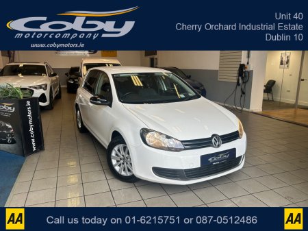 2012 Volkswagen Golf 1.2 AUTO Immaculate 1 owner car. NCT, Reverse Camera, Handsfree, Air Conditioning, Bluetooth, Auto Lights/Wipers, Alloy Wheels, Folding Seats, Luggage Cover, Electric Windows/Mirrors, and more.